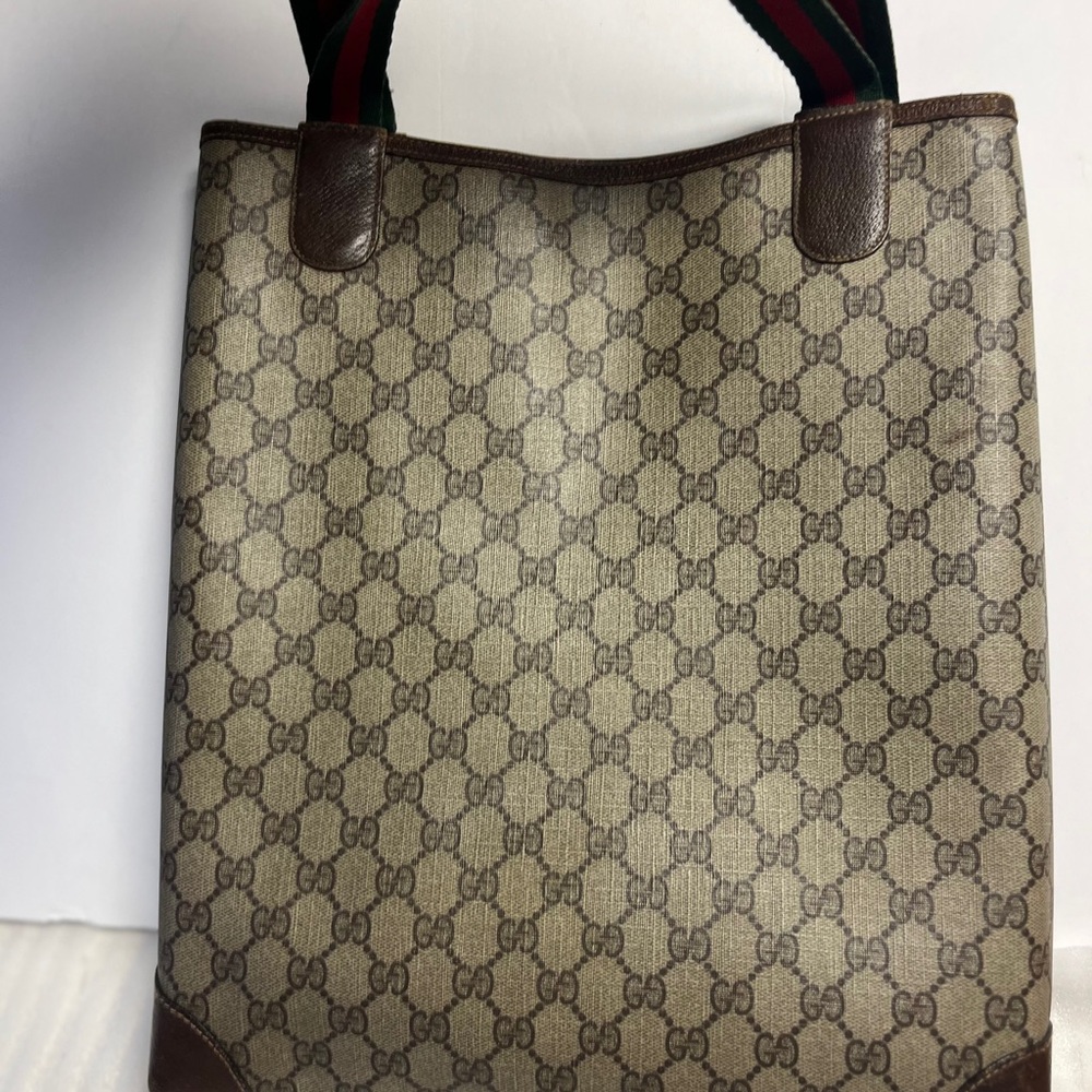 Gucci Ophidia Tote bag Gucci GG monogram sherry line tote bag purse Shoulder bag - Picture 4 of 11